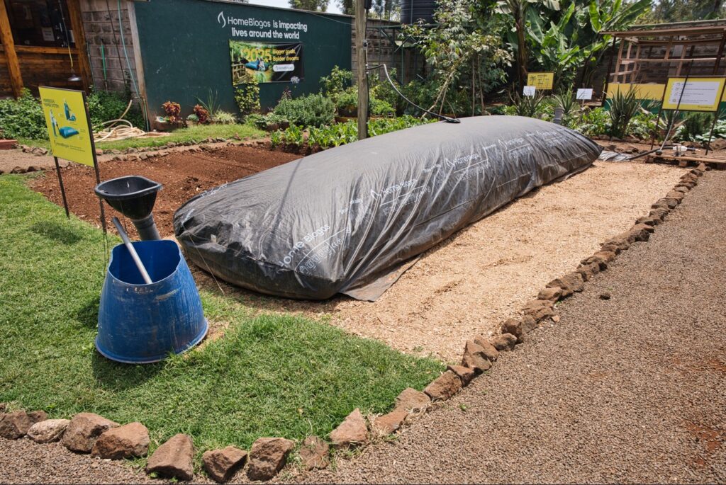HomeBiogas biodigester - Jason Mulikita for MCFA