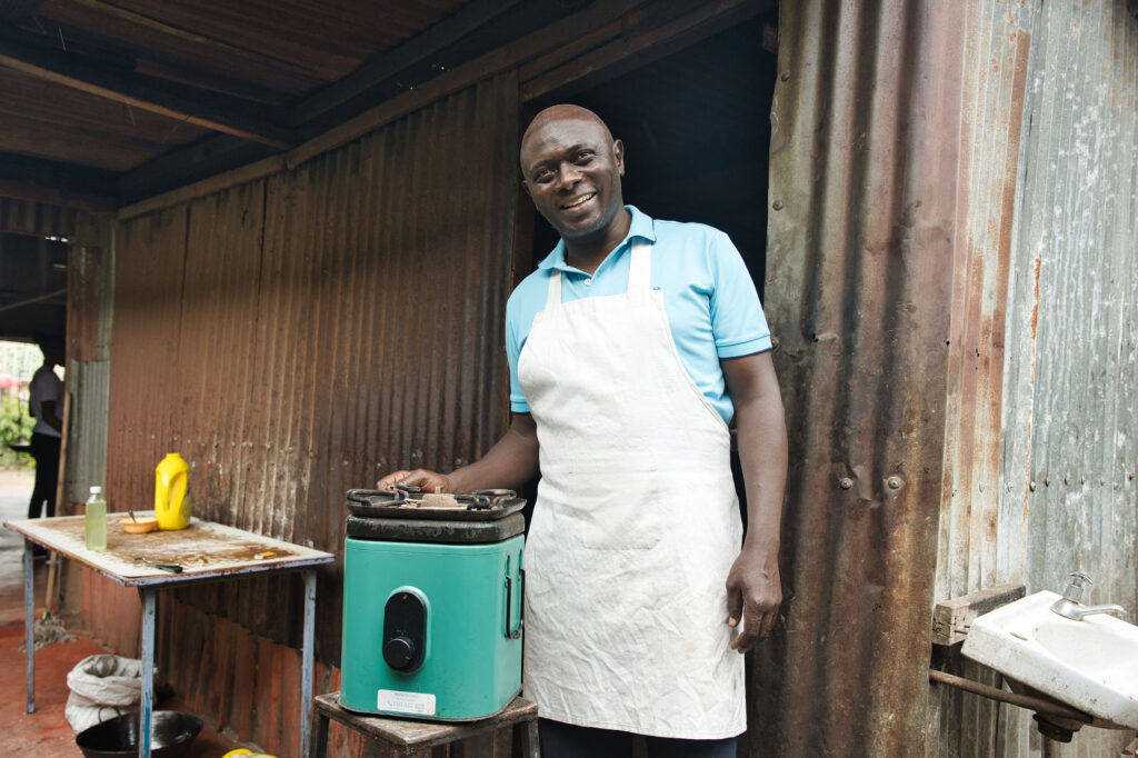 Restaurant owner Martin in Kenya - Jason Mulikita